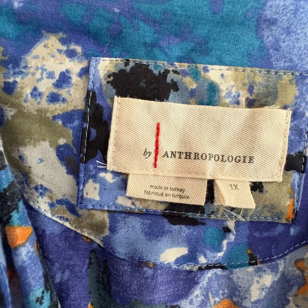 Anthropologie The Somerset Maxi Dress 1X - Picture 5 of 10